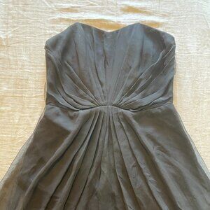 Alexia Admor Strapless High-Low Maxi Dress - Black (Never Worn)